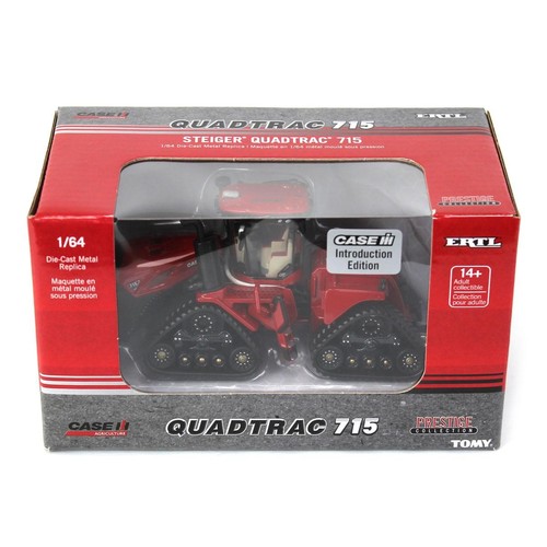 ERTL Introduction Ed. 1/64 Prestige Case IH Steiger 715 Quadtrac Tractor 44383 - Picture 6 of 6