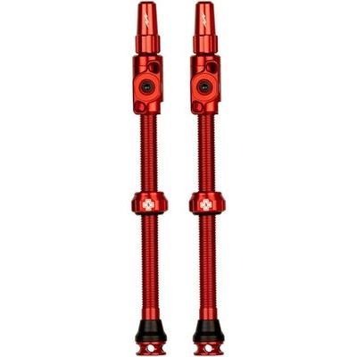 Muc-Off Big Bore Lite Tubeless Valve Stems - 3XL - 80mm -  Red 21458