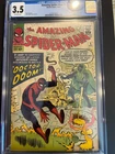 Amazing Spider-Man 5 1963 Marvel Comics CGC VG- 3.5 1st Crossover App Dr. Doom