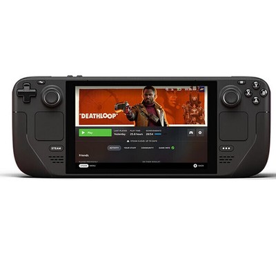 Valve Steam Deck 512GB Schwarz Handheld LCD Wie Neu
