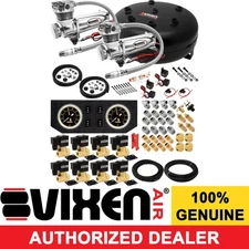 AIR SUSPENSION KIT/SYSTEM FOR TRUCK/CAR BAG/RIDE/LIFT,200PSI COMPRESSOR, 4G TANK