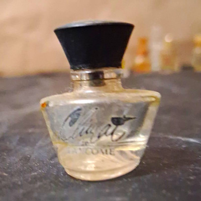 Lancôme Climat Collectible Mini Perfume Bottle Miniature Bottle Black Cap