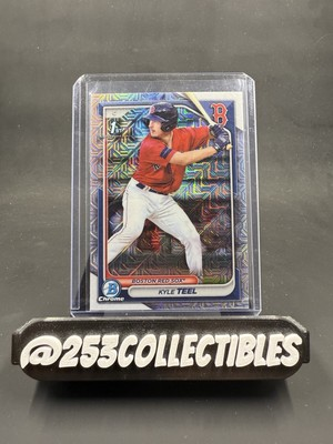#ad #ad 2024 Bowman Kyle Teel Chrome Mega Box Mojo Refractor 1st #BCP 48 Boston Red Sox $1.99