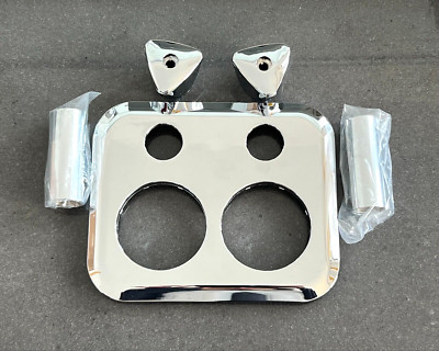 ZENNER Farbset Nr. 111786 chrom für Unterputzmontageblock 2'' Zoll NEU.