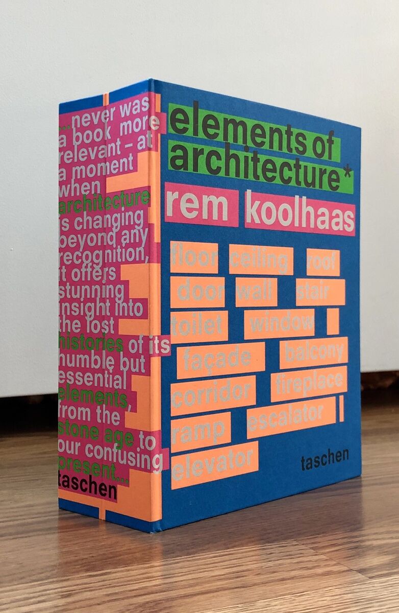 SIGNED REM KOOLHAAS + SIGNED IRMA BOOM : ELEMENTS OF SIGNED REM KOOLHAAS + SIGNED IRMA BOOM : ELEMENTS OF