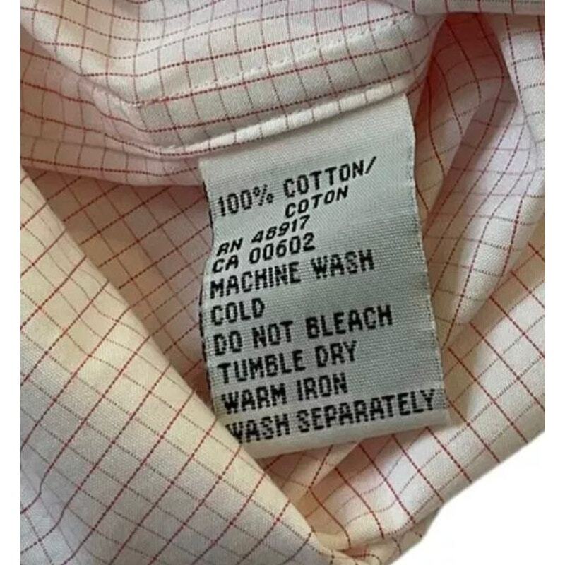 Calvin Klein Pink & White Basic Button Down Shirt… - image 7