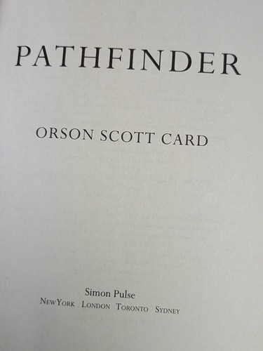 Pathfinder & Ruins by Orson Scott Card Paperback PreOwned GC Fantasy - Picture 9 of 18