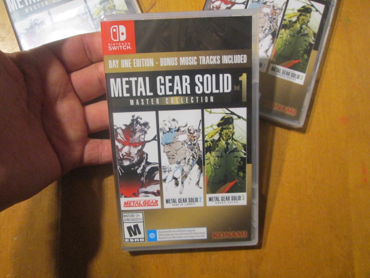 Metal Gear Solid Master Collection VOL 1 NINTENDO SWITCH