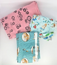 Alice in Wonderland Fabric Lot