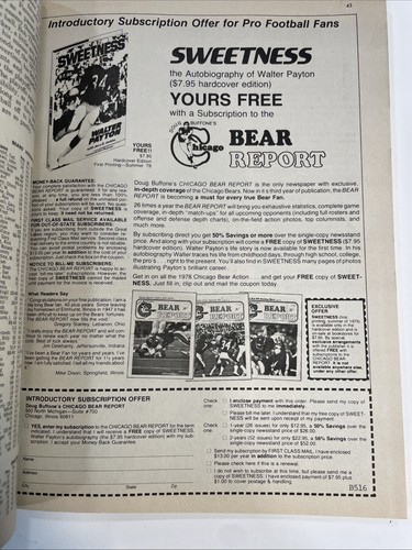 Street and Smith Official Yearbook Pro Football 1978 Rosters Schedules Griese - Picture 7 of 9