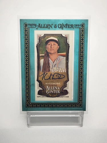2024 Topps Allen & Ginter - Mini Auto Blue Frame #MA-KW - Kelsie Whitmore /50 🔥
