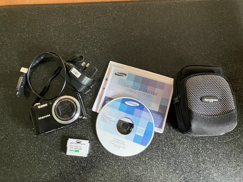 Samsung WB650 12.2MP Digital Camera 16GB SD Card & Charging Cable Manual & Case - Picture 5 of 5