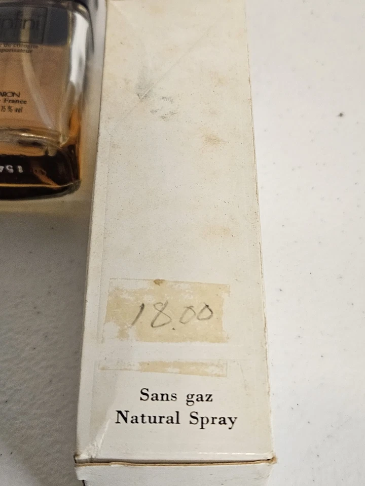 Caron Infini Vaporisateur 古龙水香精 1.69 盎司女式罕见带盒复古 — 第 4/4 张图片