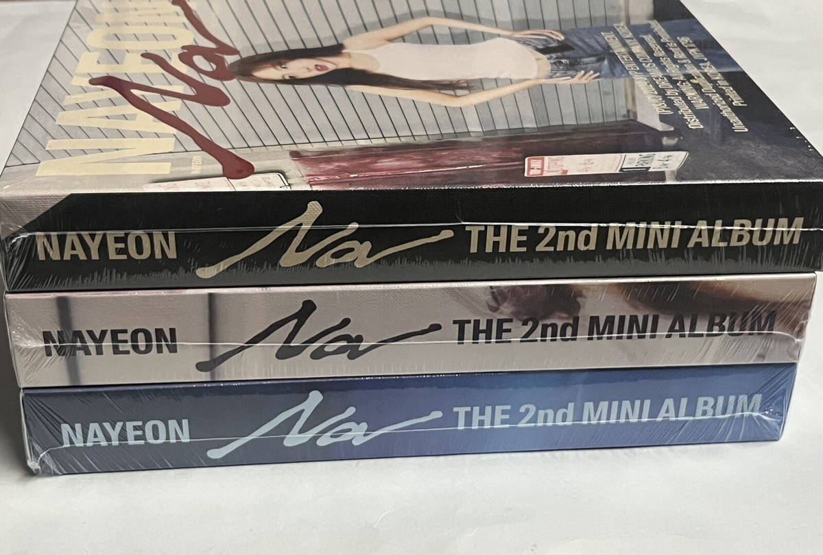 Nayeon Twice Mini Album SIGNED A / B/ C Ver Full Set Bundle