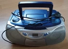 Tragbarer Philips CD Radio Batteriefach
