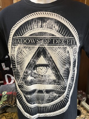 Shadows Of Deceit 2015 Salina Kansas I Will Destroy You Black Small T Shirt
