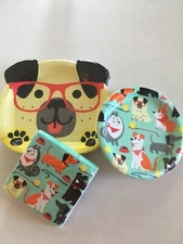 Dog Theme Party Paper Goods Dog with Glasses Birthday Plates Napkins New