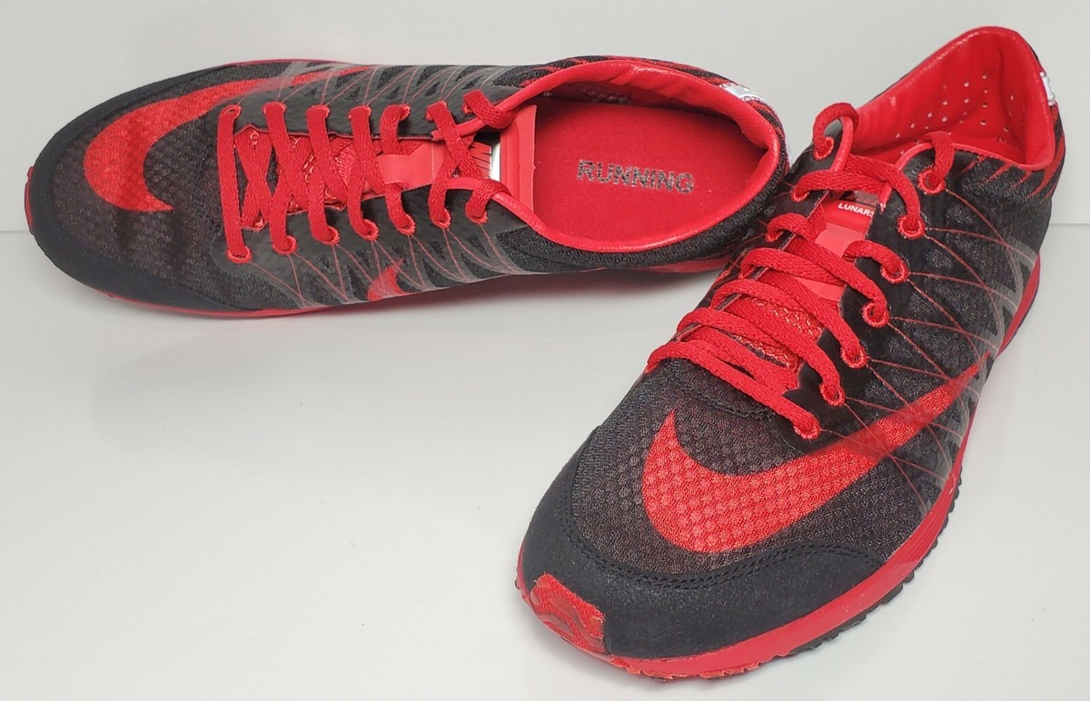 NIKE MEN'S LUNARSPIDER R 3 BLACK/RED NEW/BOX MULTIPLE SIZES NIKE MEN'S LUNARSPIDER R 3 BLACK/RED NEW/BOX MULTIPLE SIZES