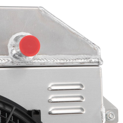 U Engine Configuration 3 Row Radiator Shroud Fan Relay For 1949-53 Ford Cars Flathead ...