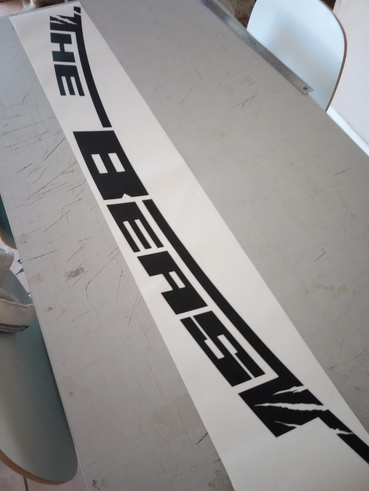 Se adapta a Subaru wrx impreza outback forester sti LA BESTIA parabrisas calcomanía pegatina Foto 3 de 4