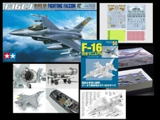 Tamiya 1/32 F-16CJ [Block 50] Fighting Falcon & F-16 Owners' Workshop Manual