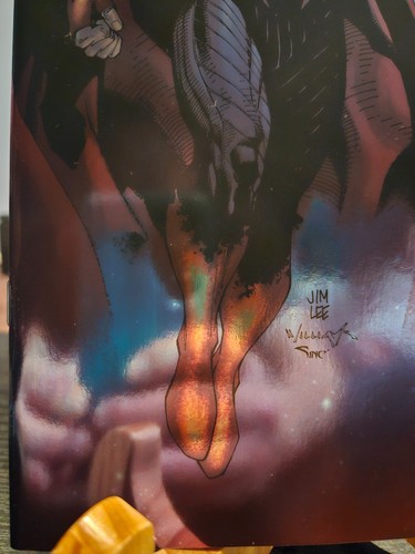 Absolute Superman #1 Jim Lee Foil Virgin Variant NM DC 2025 Aaron Sandoval - Picture 5 of 6