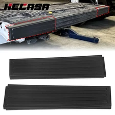 HECASA 2Pcs Flex Step Side Tailgate Molding End Cap Covers For 09-14 Ford F150