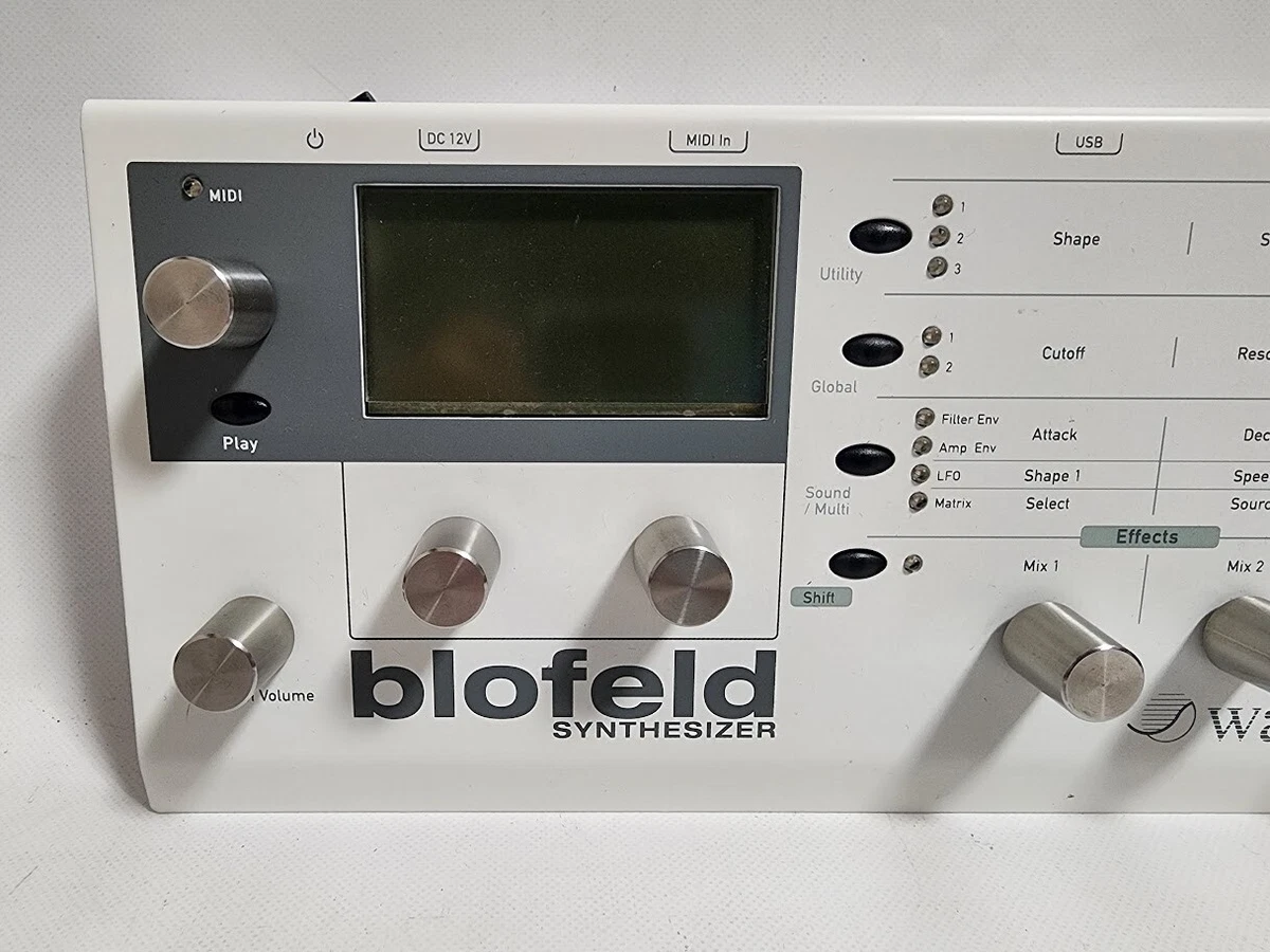Waldorf blofeld 2024 desktop synthesizer