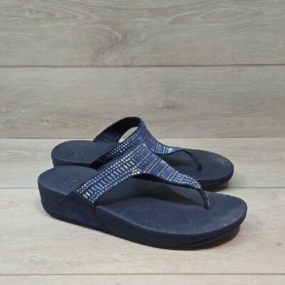 Flipflop Women T Strap Thond Wedge Stylish  Sandals Shoes Sz 9