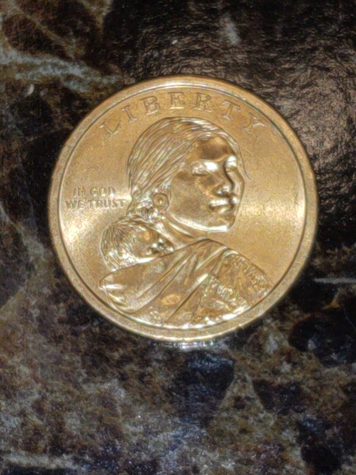 Dollar Coin Sacagawea No Year Date