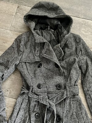 Mantel Karierte Jacke Damen Hm H&M Damen Mantel Wolle Wintermantel