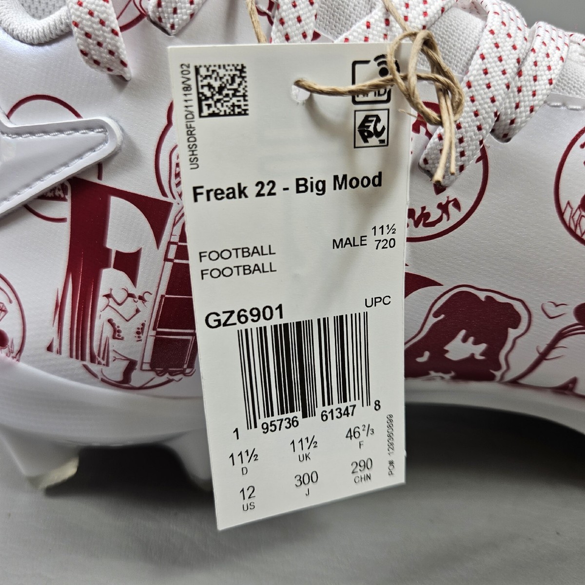 Adidas Freak 22 Big Mood DSG SM White Red GZ6901 Men