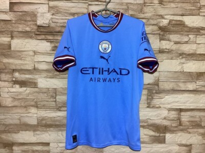 ウェア Puma Manchester City 2022/2023 Home Manchester City 20222023 Champions Home Football Shirt PUMA