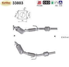 ✅ Katalysator für Seat Ibiza, VW Polo, 1.0, MPi, 48/59kW, Euro 6