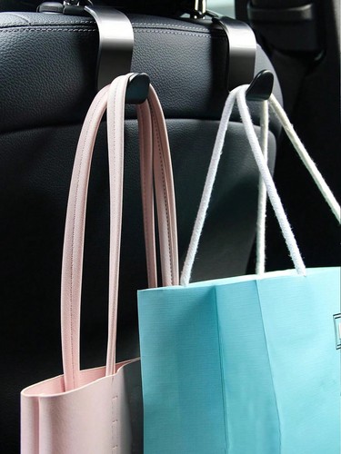4X Soporte para Coche Organizador Asiento Respaldo Gancho Reposacabezas para Bolso de Mano Bolso Abrigo Reino Unido... - Imagen 7 de 8