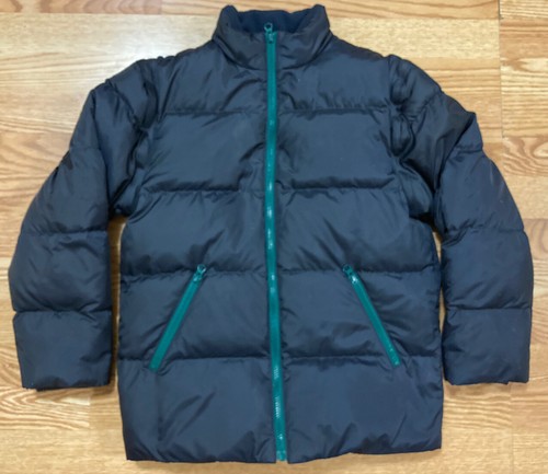 Blue Duck Down Fleece Puffer Jacket 