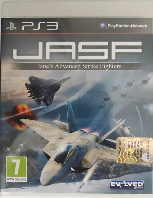 Ps3 Jasf Jane's Advanced Strike Fighters Complete Manual Italian PlayStation3