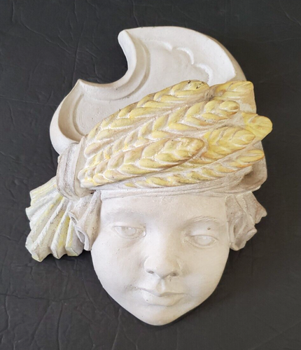 VTG Henri Studio 1994 Limited Cherub Nature Spirit Planter Wall Plaque Pocket - 第 10/34 張圖片
