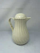 Rare Vintage White  1984 Thermos RENATE No. 450 Cream Coffee  Pot Jug VGC 32oz
