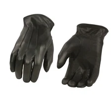 Milwaukee Leather SH234 Men's Black Welted Thermal Lined Leather Gloves