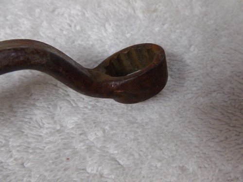 Vintage Wilde #134 5/8 11/16 Offset Box end Wrench Kansas City Mo USA - Bild 6 von 7