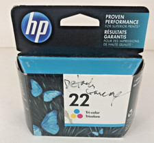 HP 22 TRI-COLOR  EXP. 3/2018 C9352AN NOS New Sealed