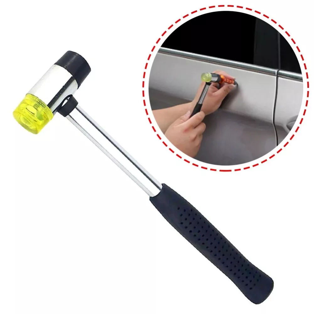 Mini Rubber Hammer Double Faced Round Head Hammer Nylon Head Mallet