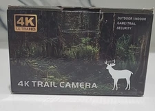 Trail Camera  4K Trail Camera Camera Motion Activated OUTDOOR/INDOOR