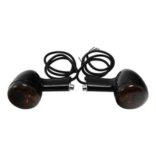 Rear Turn Signals LED Amber Light Fit For Harley Sportster XL 883 1200 1992-2022