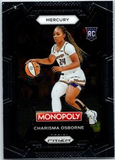#20 Charisma Osborne, Phoenix Mercury RC 2024 Panini Prizm Monopoly WNBA Base