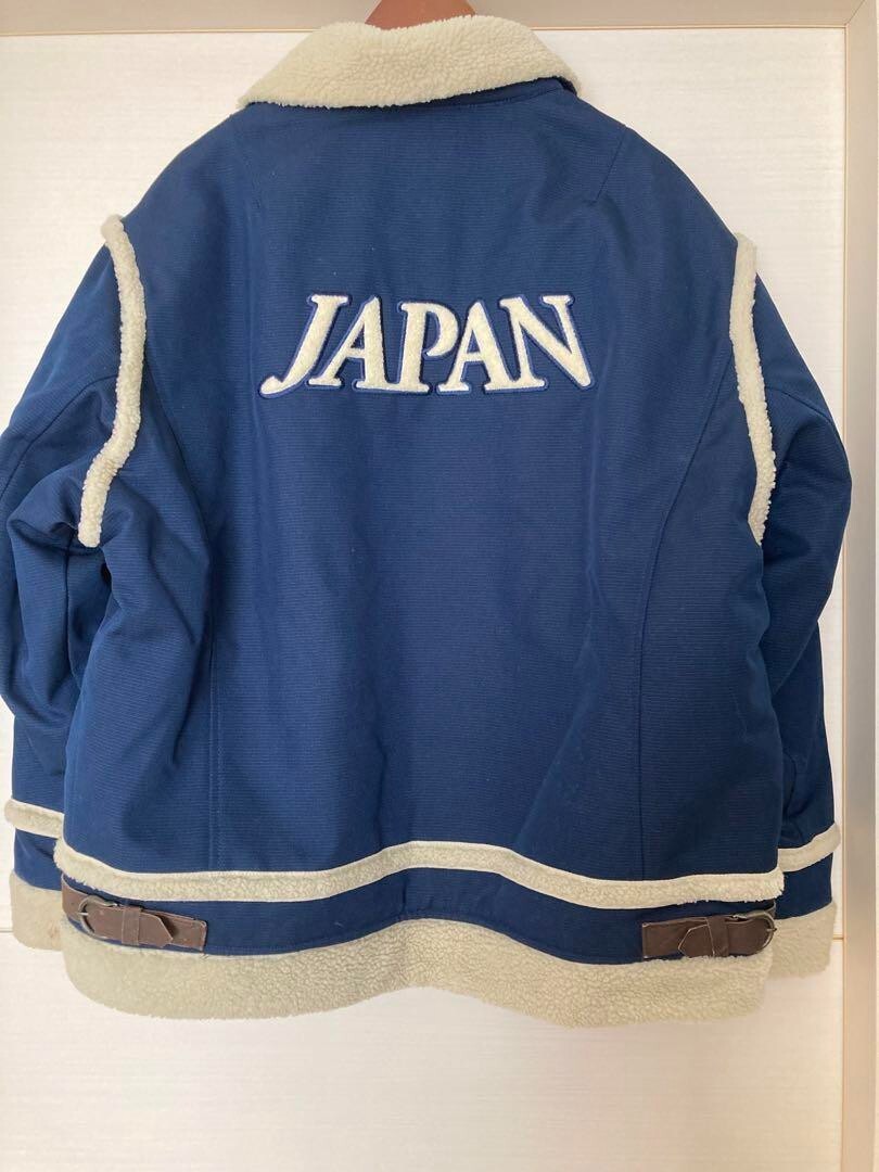 Mizuno Nagano Olympic National Team Boa Jacket Navy Official