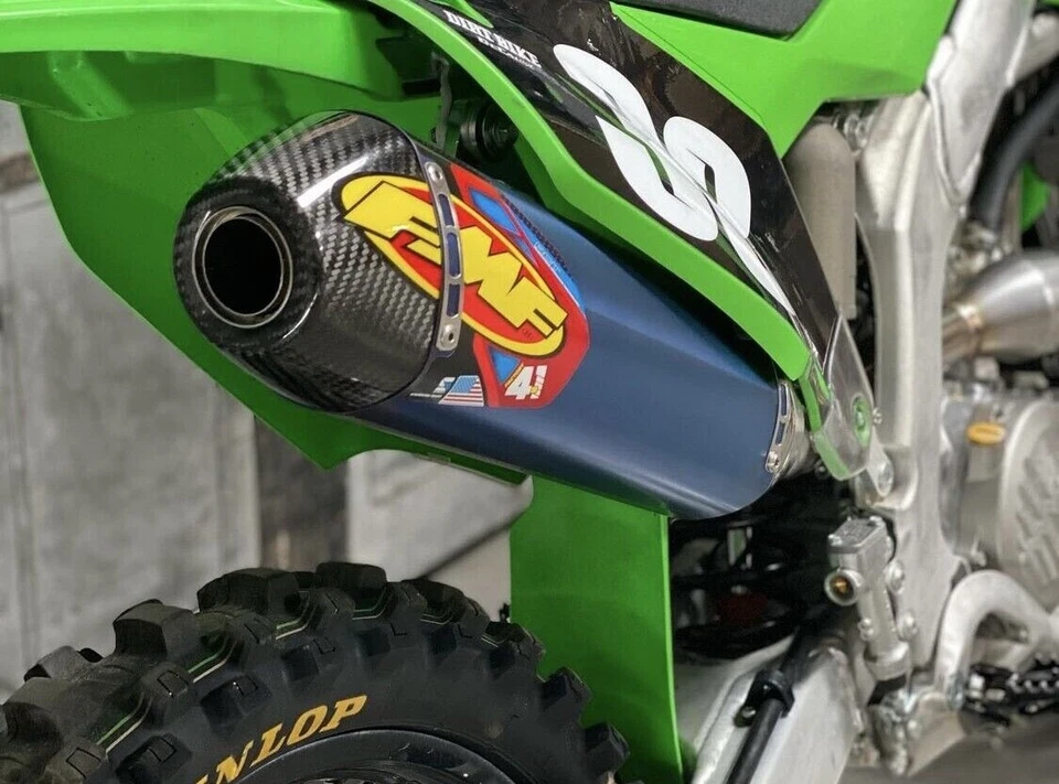 Tubo de escape antideslizante FMF Factory 4.1 Kawasaki KX250F KX250 KX250X 21-24 - 042396 Foto 3 de 4