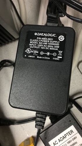 Datalogic Powerscan M8300 910 MHz Scanner 16 TASTI, Base BC8030, Cavo USB P/S #P - Foto 3 di 4