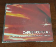 Carmen Consoli&ndash;Questa Notte Una Lucciola Illumina La Mia Finestra cds Promo Raro